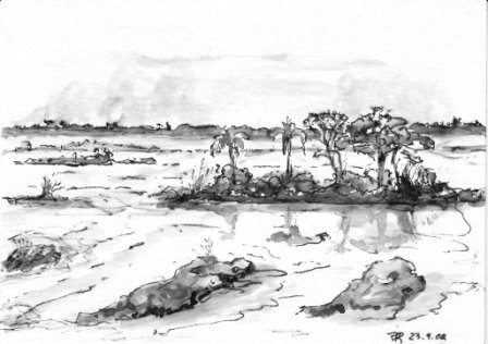 W02 an den Iguassu-Wasserfllen, 2002