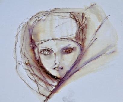 WVerlorenes Kind,Federlav,20x28,2003
